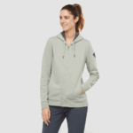 Women's Midlayer Jacket Hoodie Essential Warm Salomon Iron-Heather