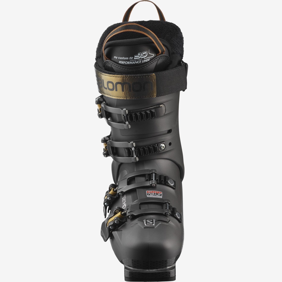 Women's On-Piste Skis S/Pro 90 Belluga-Black-Copper Metallic - Image 6