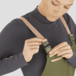Women's Pants Stance 3L Bib Olive Night-Sirocco - Image 3