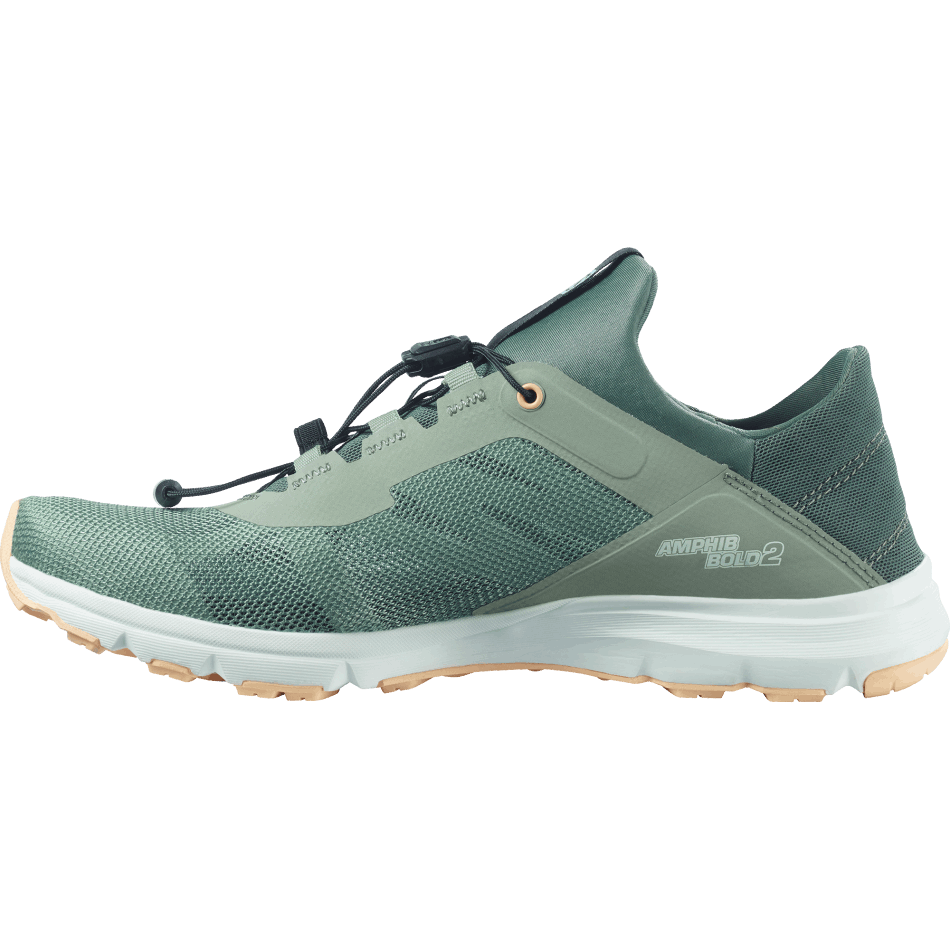 Women's Running Shoes Amphib Bold 2 Green Milieu-Green-Almond Cream - Image 5