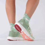 Women's Running Shoes Predict 2 Spray-Granite Green-Dahlia - Image 8