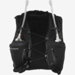Women's Running Vest With Flasks Included Adv Skin 12 Black-Ebony - Image 4
