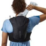 Women's Running Vest With Flasks Included Adv Skin 12 Black-Ebony - Image 6