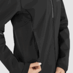 Women's Shell Jacket Agile Softshell Black - Image 4