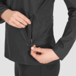 Women's Shell Jacket Bonatti Waterproof Black-Nocturne - Image 6