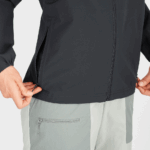Women's Shell Jacket Essential Waterproof 2.5L Black - Image 4