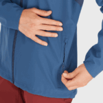 Women's Shell Jacket Essential Waterproof 2.5L Mood Indigo-Dark Denim - Image 6