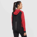 Women's Shell Jacket Light Shell Red Chili-Black - Image 2