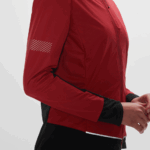 Women's Shell Jacket Light Shell Red Chili-Black - Image 6