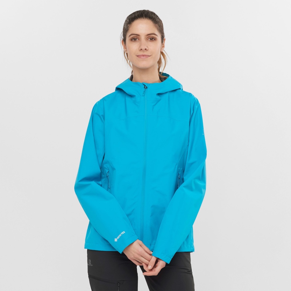 Women's Shell Jacket Outline Gore-Tex 2.5L Barrier Reef - Image 2