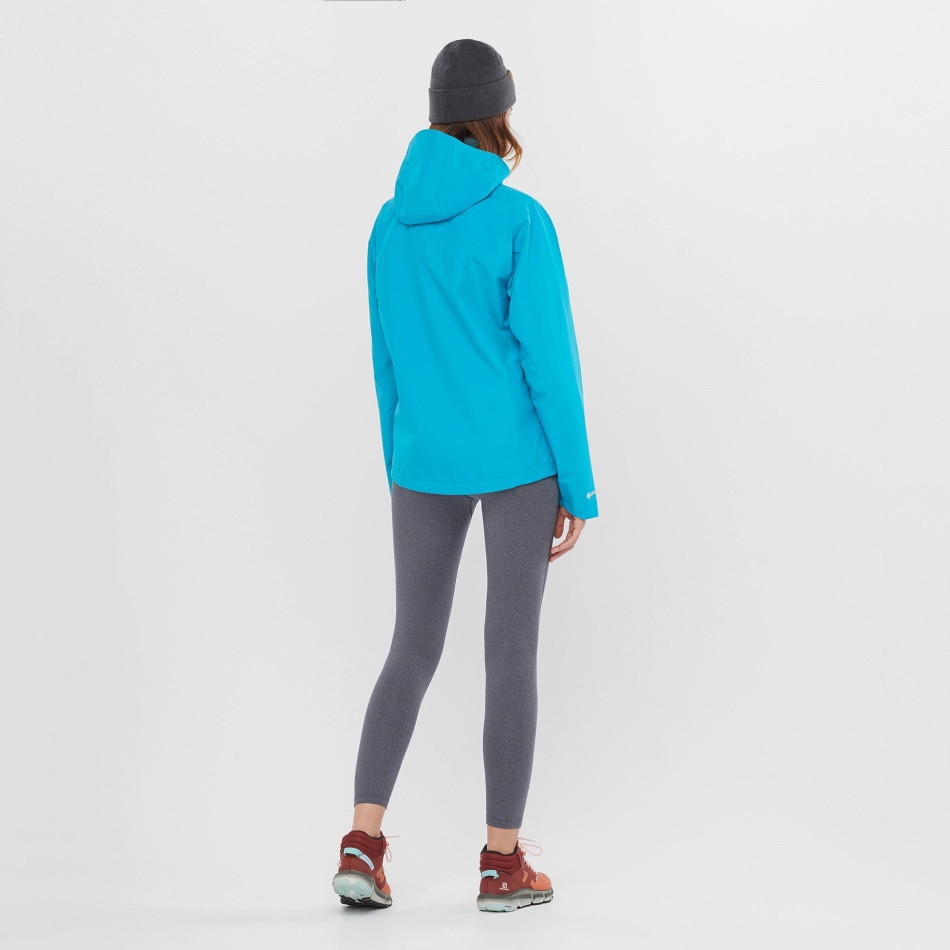 Women's Shell Jacket Outline Gore-Tex 2.5L Barrier Reef - Image 3