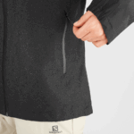 Women's Shell Jacket Outline Gore-Tex 2.5L Black - Image 7