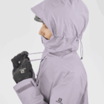 Women's Shell Jacket Outpeak Gore-Tex 3L Lavender Gray - Image 3