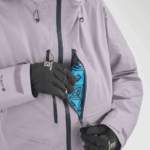 Women's Shell Jacket Outpeak Gore-Tex 3L Lavender Gray - Image 4