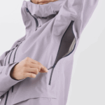 Women's Shell Jacket Outpeak Gore-Tex 3L Lavender Gray - Image 8