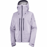 Women's Shell Jacket Outpeak Gore-Tex 3L Lavender Gray - Image 9