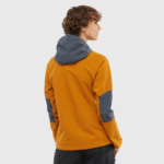 Women's Shell Jacket Outrack Waterproof 2.5L Honey Ginger-Ebony - Image 2