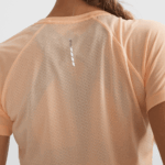 Women's Short Sleeve T-Shirt Cross Rebel Apricot Ice - Image 3