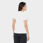 Women's Short Sleeve T-Shirt Outlife Big Logo White - Image 2