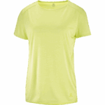 Women's Short Sleeve T-Shirt Outline Summer Sunny Lime - Image 4
