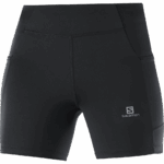 Women's Short Tights Cross Run 5'' Black - Image 6