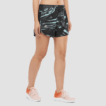 Women's Shorts Agile Crystal Blue-Ao-Black