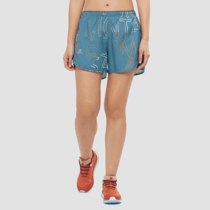 Women's Shorts Agile Mallard Blue-Ao-Ebony