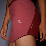 Women's Shorts Cross 5'' Earth Red-Cabernet - Image 5