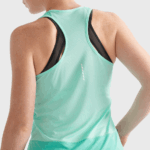 Women's Tank Cross Run Beach Glass-Pool Blue-Heather - Image 3