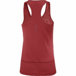Women's Tank Cross Run Graphic Cabernet-Heather - Image 5