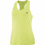 Women's Tank Cross Run Sunny Lime-Heather - Image 4