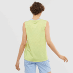 Women's Tank Outline Summer Sunny Lime - Image 2