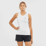 Women's Tank Sense Aero White-Oyster Mushroom