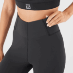 Women's Tights Cross Multi 28'' Black - Image 4