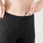 Women's Tights Cross Run 28'' Black - Image 5