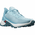 Women's Trail Running Shoes Alphacross 3 Crystal Blue-White-Blue - Image 2