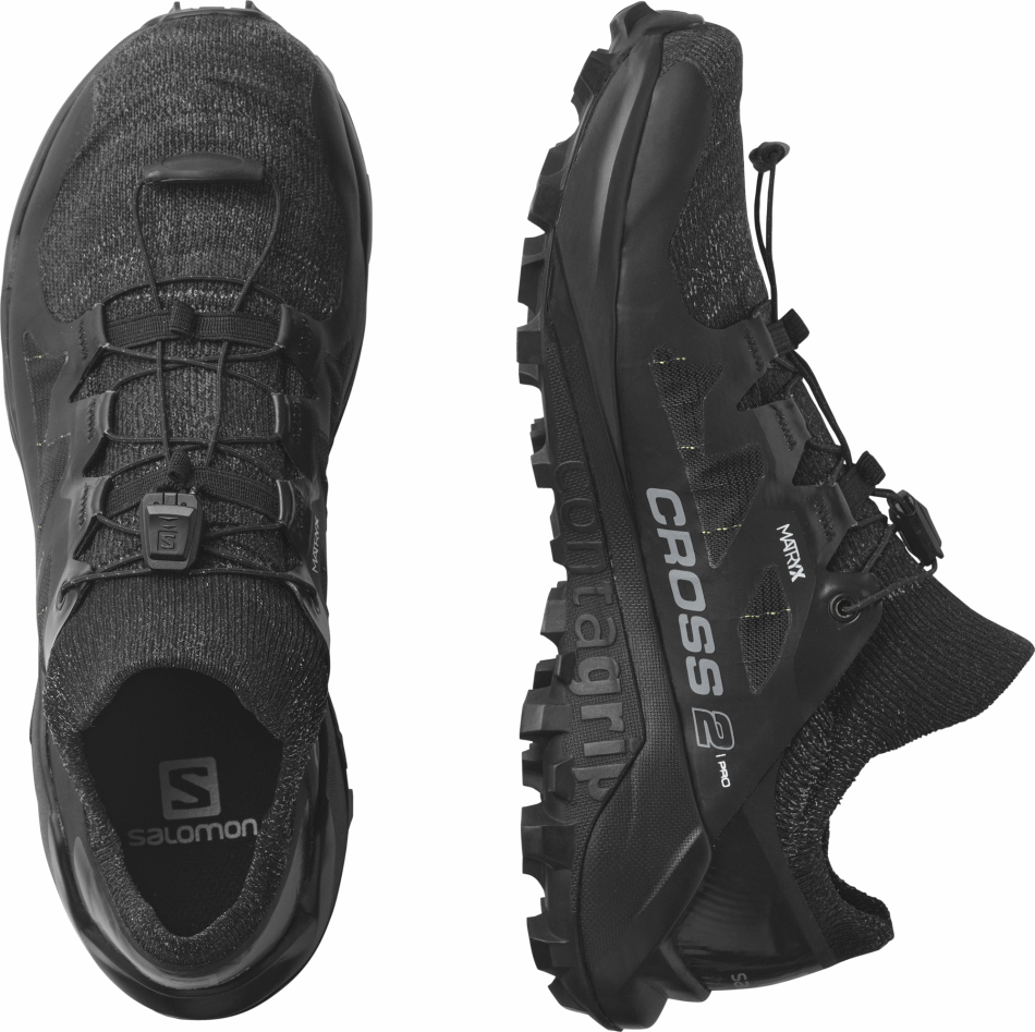 Women's Trail Running Shoes Cross Pro 2 Black-Ebony-Stormy Weather - Image 6