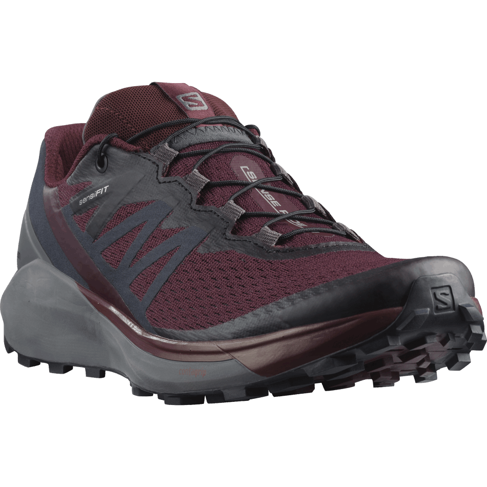 Women's Trail Running Shoes Sense Ride 4 Wine Tasting-Quiet Shade-Ebony - Image 2