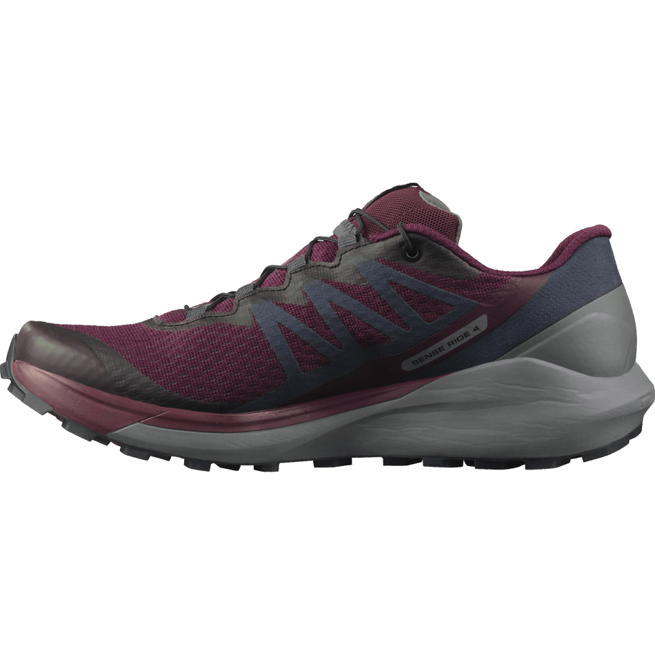 Women's Trail Running Shoes Sense Ride 4 Wine Tasting-Quiet Shade-Ebony - Image 5
