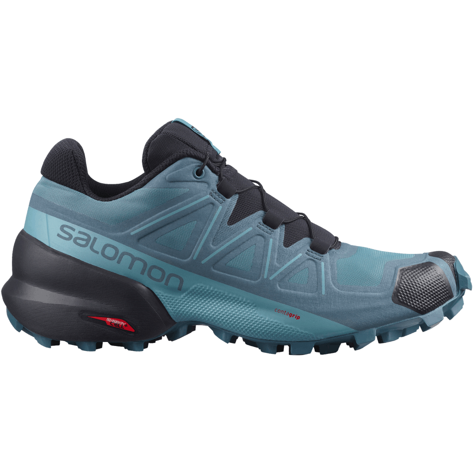 womens_trail_running_shoes_speedcross_5_bluestone_night_sky_blue.png Women's Trail Running Shoes Speedcross 5 Bluestone-Night Sky-Blue - Image 1