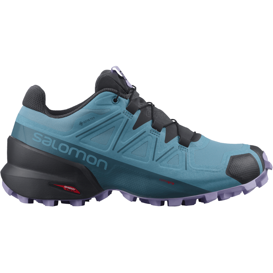 Women's Trail Running Shoes Speedcross 5 Gore-Tex Blue-Mallard Blue-Lavender - Image 1