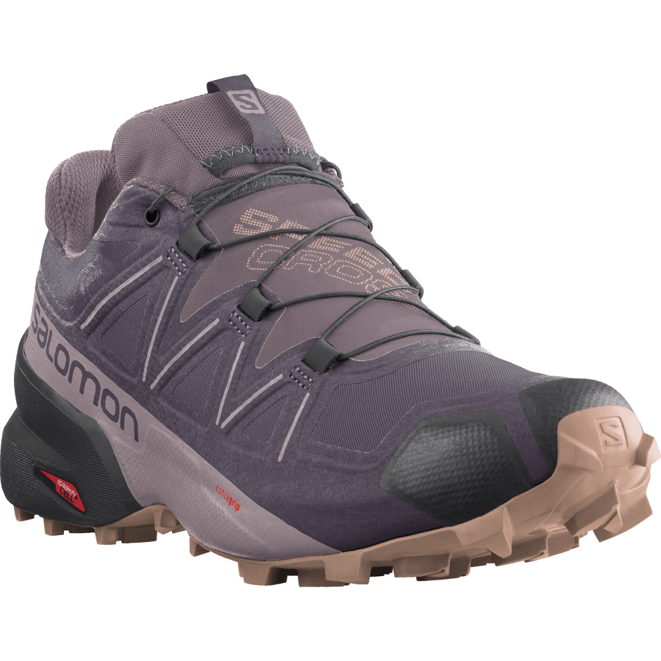 Women's Trail Running Shoes Speedcross 5 Gore-Tex Mysterioso-Quail-Sirocco - Image 2
