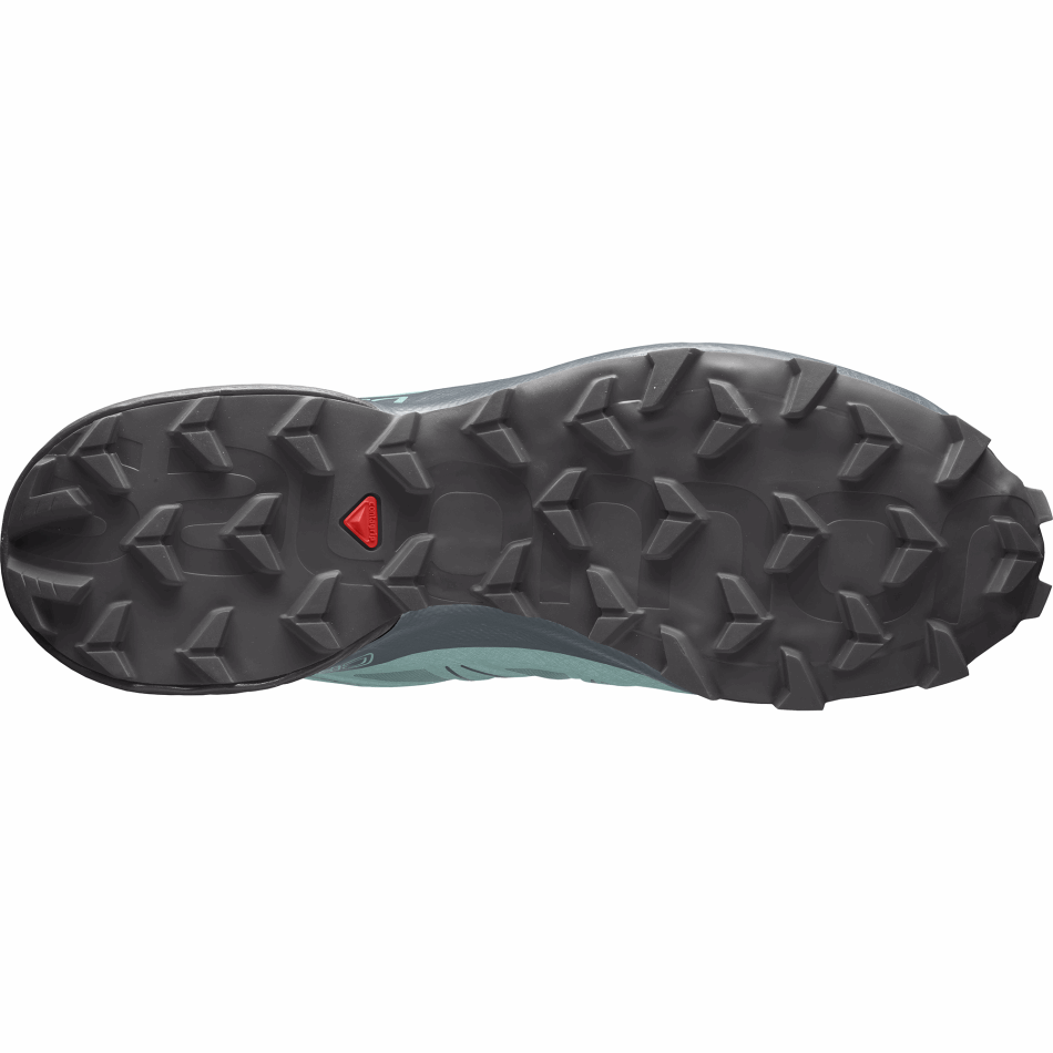Women's Trail Running Shoes Speedcross 5 Trellis-Stormy Weather-Phantom - Image 4
