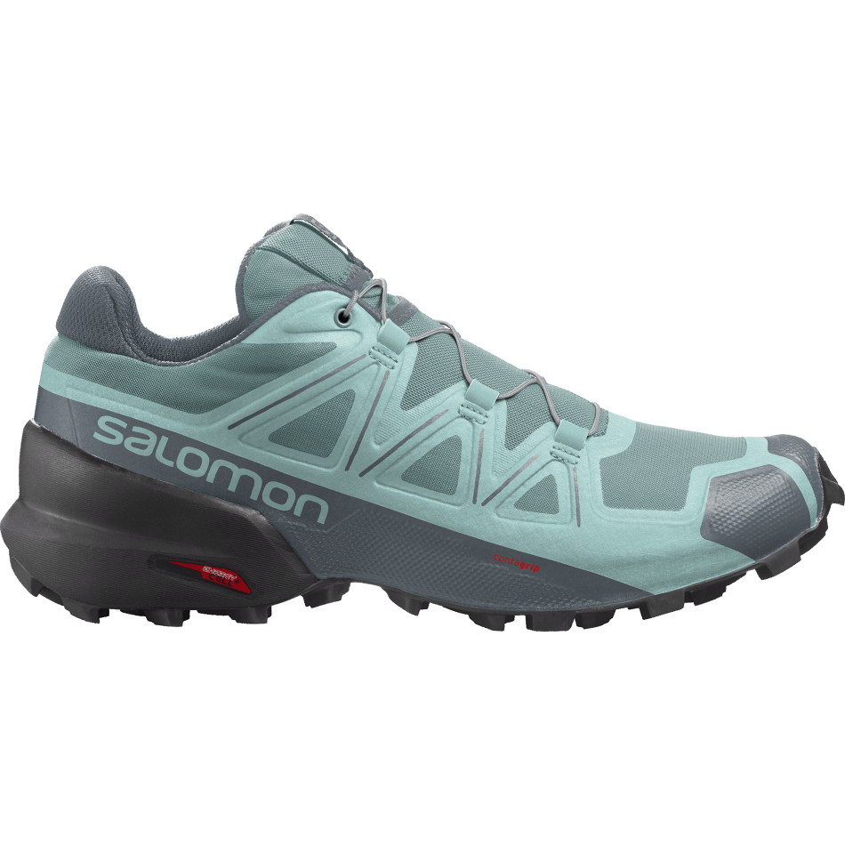 Women's Trail Running Shoes Speedcross 5 Trellis-Stormy Weather-Phantom - Image 1