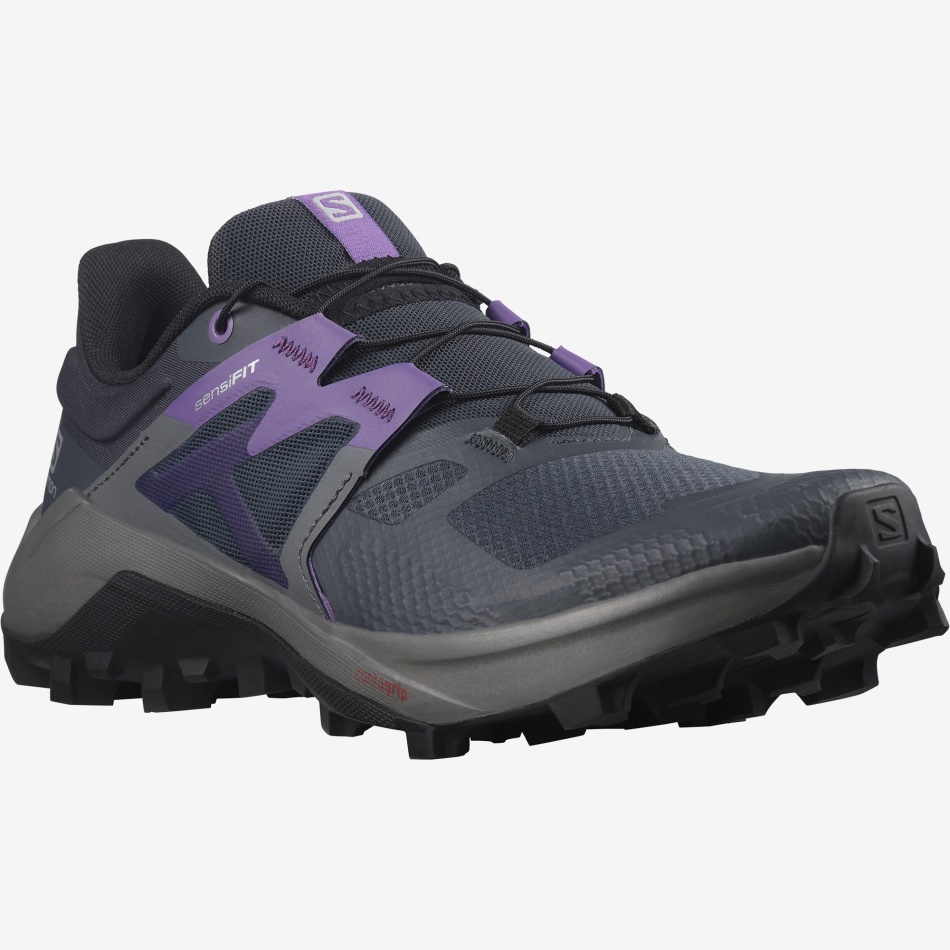 Women's Trail Running Shoes Wildcross 2 Ink-Quiet Shade-Royal Lilac - Image 2