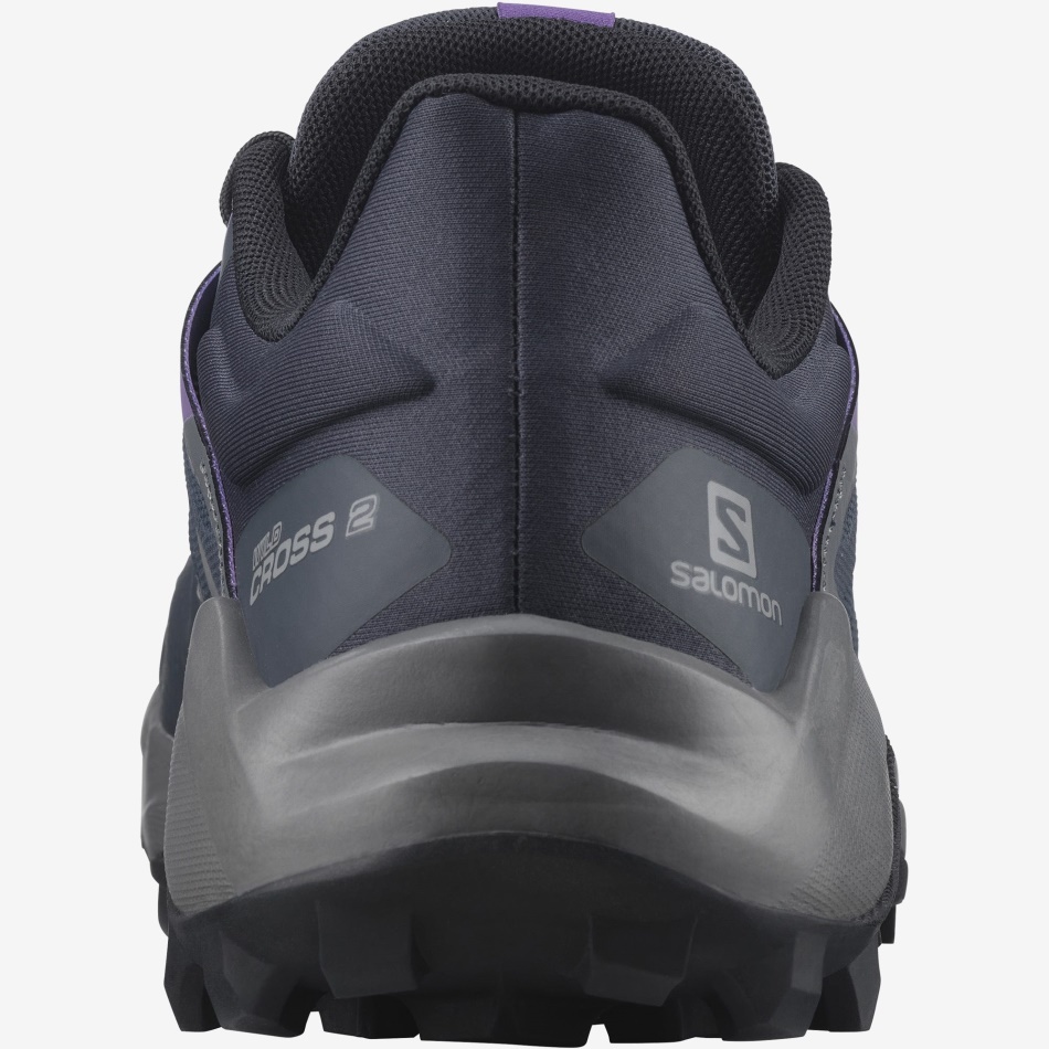 Women's Trail Running Shoes Wildcross 2 Ink-Quiet Shade-Royal Lilac - Image 3