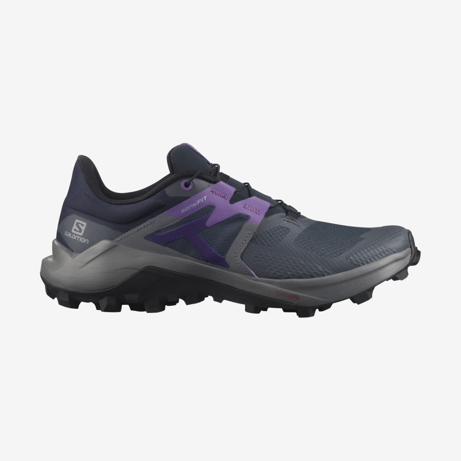 Women's Trail Running Shoes Wildcross 2 Ink-Quiet Shade-Royal Lilac - Image 1
