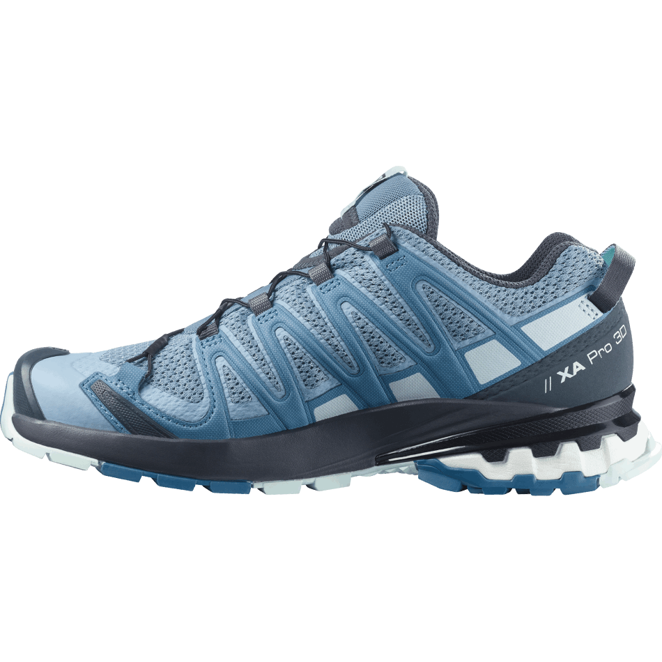 Women's Trail Running Shoes Xa Pro 3D V8 Ashley Blue-Ebony-Blue - Image 5