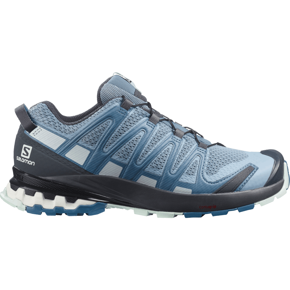 Women's Trail Running Shoes Xa Pro 3D V8 Ashley Blue-Ebony-Blue - Image 1