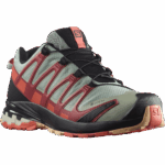 Women's Trail Running Shoes Xa Pro 3D V8 Gore-Tex Wrought Iron-Burnt Sienna-Red - Image 2